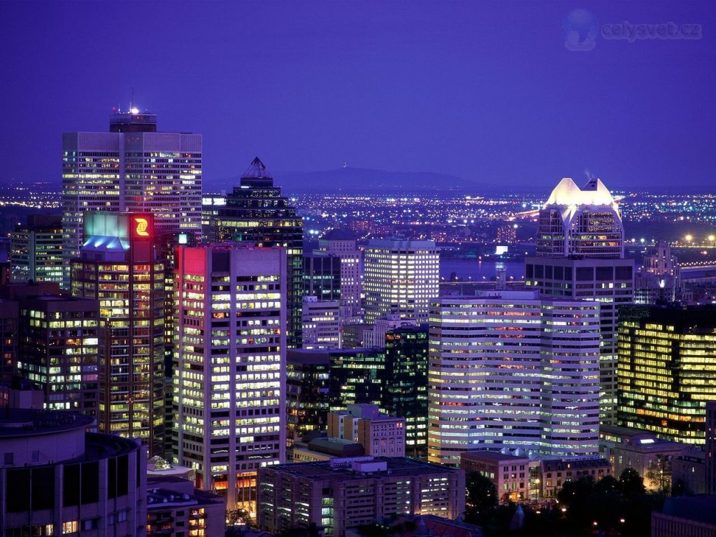 Foto: City Lights Of Montreal, Quebec