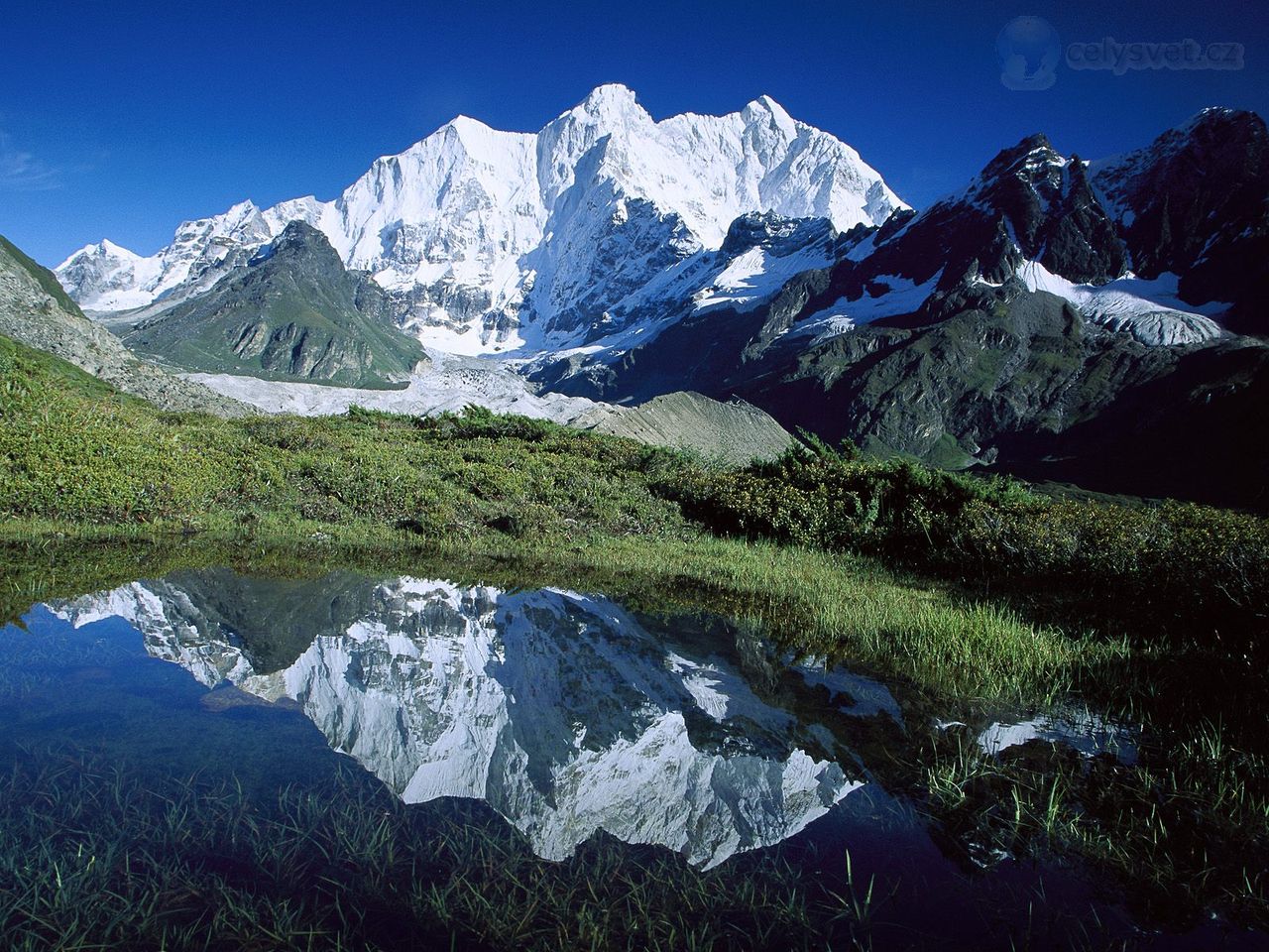 Foto: Chomolonzo Peak, Kangshung Glacier, Tibet