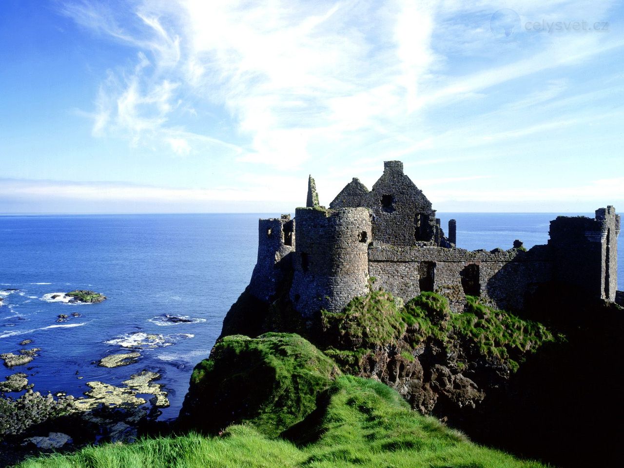 Foto: Dunluce Castle, County Antrim, Ireland