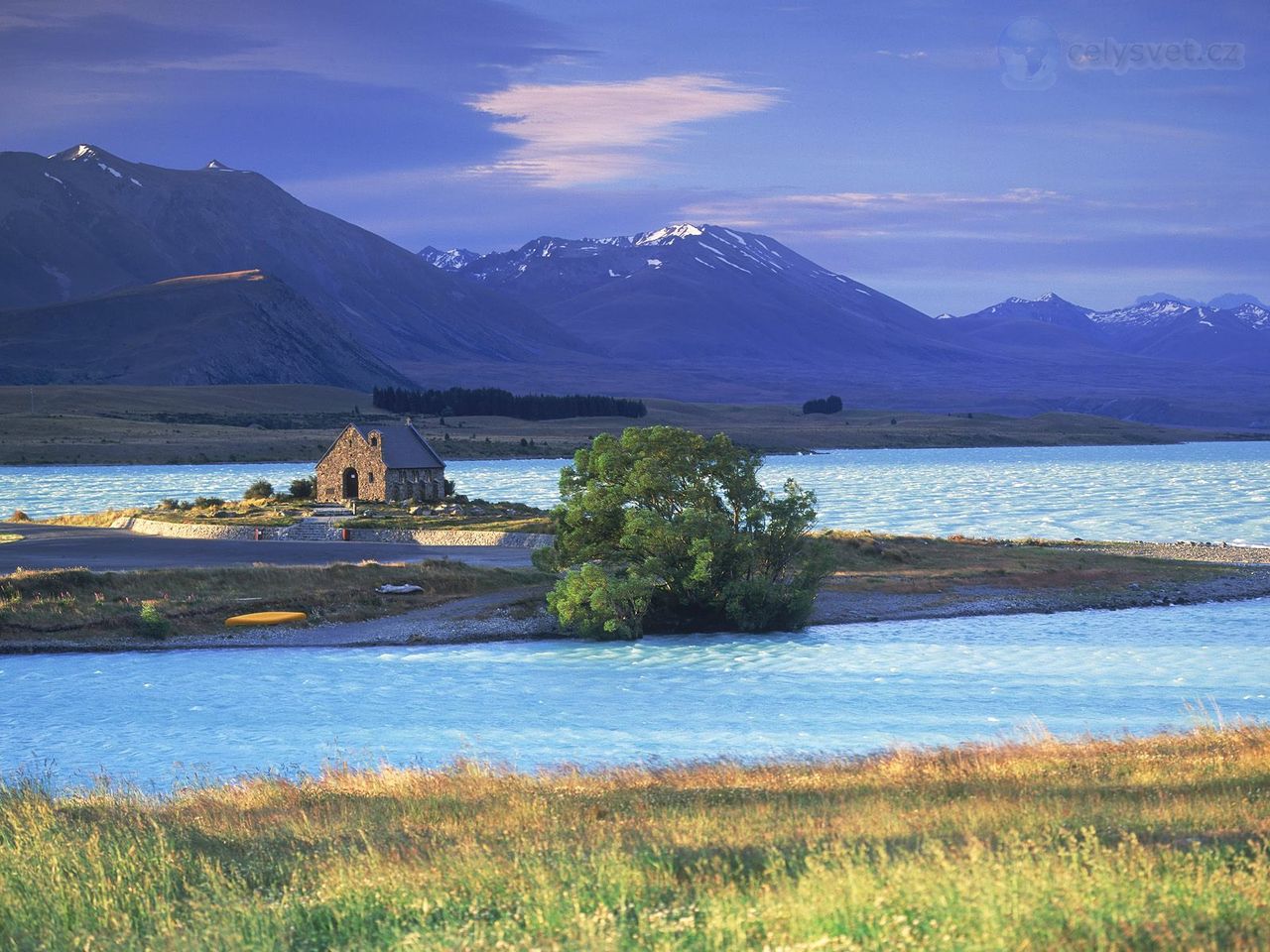 Foto: Church Of Good Shepherd, Lake Tekapo, South Island, New Zealand