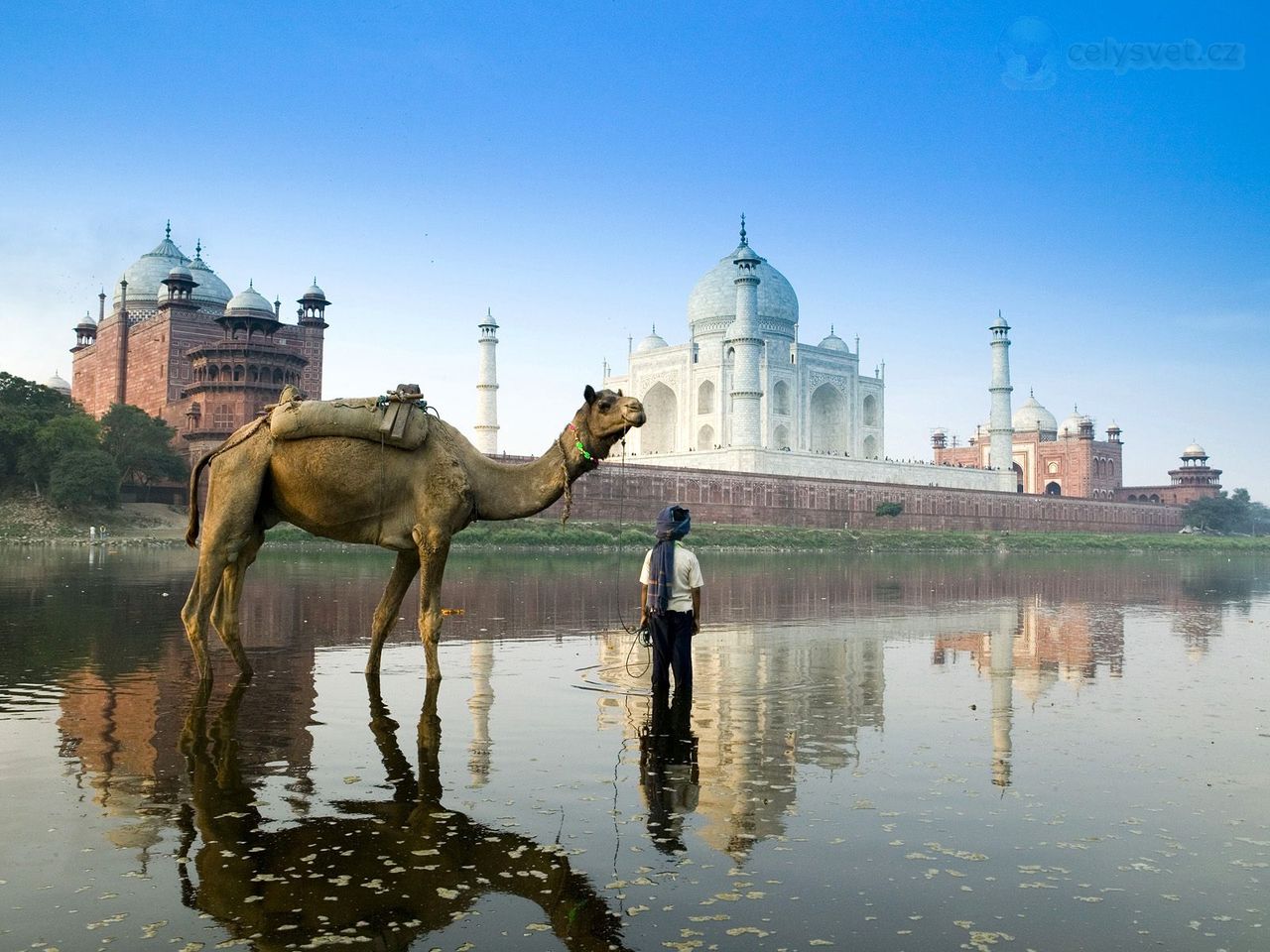 Foto: Yamuna River, Agra, Uttar Pradesh, India