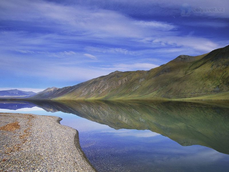 Foto: A Rare Calm Day At Lake Peters, Arctic National Wildlife Refuge, Alaska